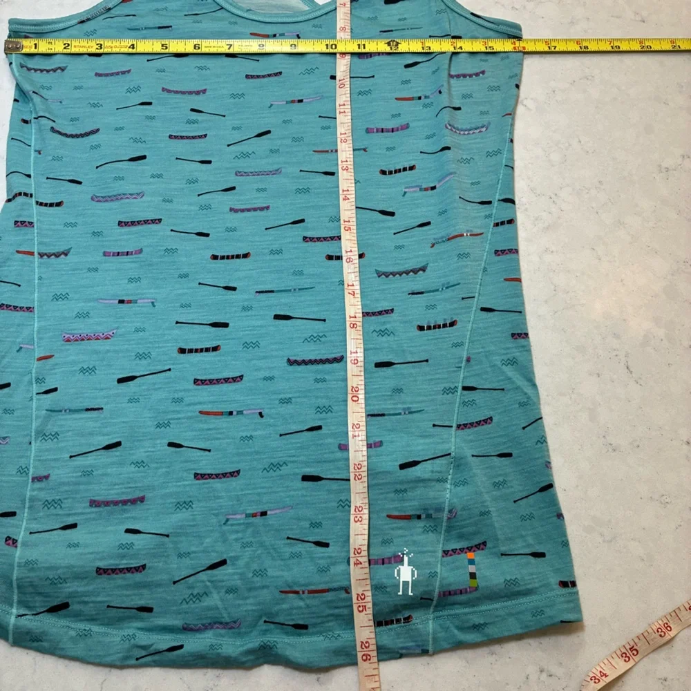 Smartwool Merino Wool 150 Canoe Print Tank Top - Picture 5 of 5